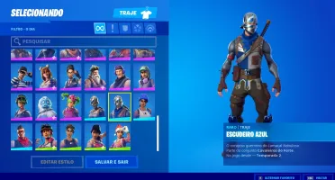 Conta fortnite rara