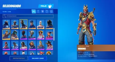 Conta fortnite rara