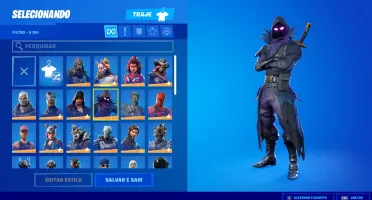 Conta fortnite rara