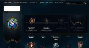 Bronze 1 + 56Champ / 54Skins + Troca de Email