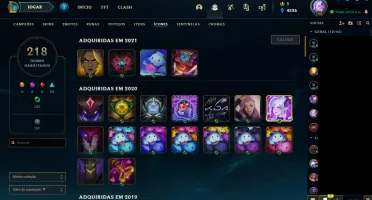 Conta de Lol/Valorant - Várias Skins