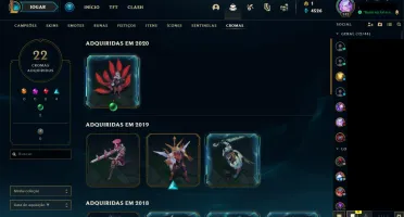 Conta de Lol/Valorant - Várias Skins