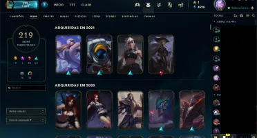 Conta de Lol/Valorant - Várias Skins