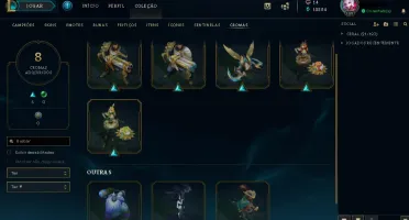 Mega promoçao conta plat3 so skin da hora