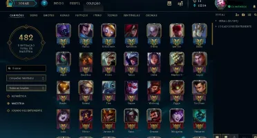 Mega promoçao conta plat3 so skin da hora