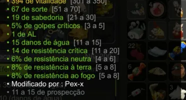 Set de sorte lvl 200 Full pvp server Blair, Dofus touch