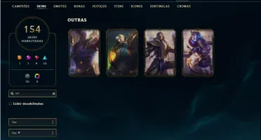 Conta ouro 4 com 140 Champs e 154 Skins + 19 Maestrias 7