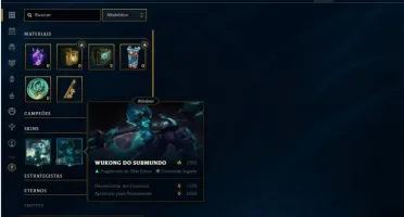 Conta ferro 2 com 50 champs e 20 skins