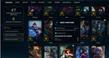 Conta ferro 2 com 50 champs e 20 skins