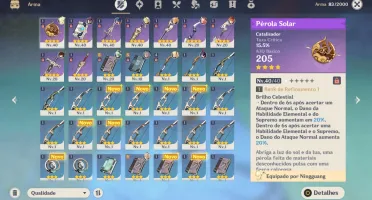 Ar 29- Vendo: 15k de gemas, 5* do banner garantido !!!