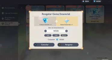 Ar 29- Vendo: 15k de gemas, 5* do banner garantido !!!