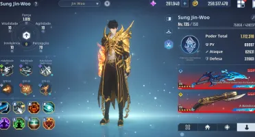Solo Leveling: Arise - com 281Mil Núcleos Mágicos