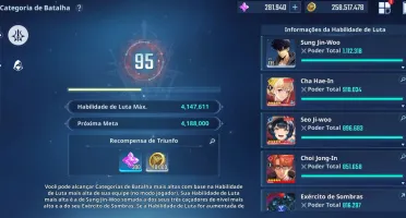 Solo Leveling: Arise - com 281Mil Núcleos Mágicos