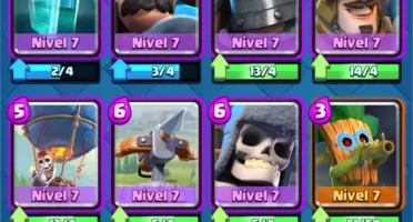 Clash Royale/ Nv10 / 6 Lendarias