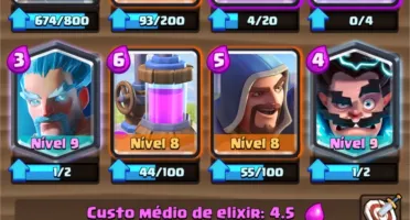 Clash Royale/ Nv10 / 6 Lendarias