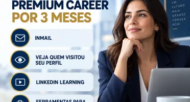 LinkedIn Premium Career 3 Meses - Ativação por Link
