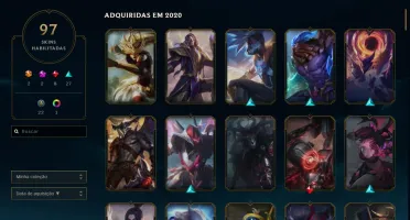 Conta LOL Lv 223 / 97 Skins