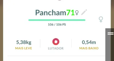 Pokémon Pancham shiny