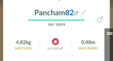 Pokémon Pancham shiny