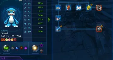 Conta Digimon Masters online