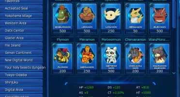 Conta Digimon Masters online
