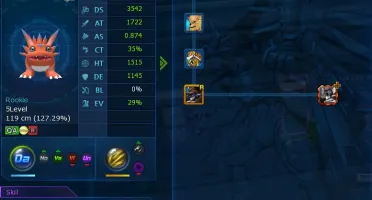 Conta Digimon Masters online