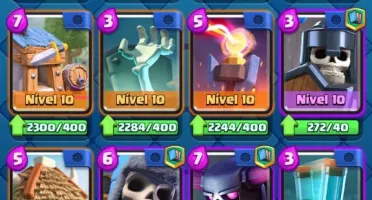 Conta nível máximo clash royale