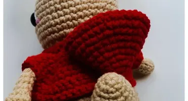 filhinho coelho popsom amigurumi