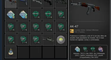 Conta Cs Go Prime E Gta V + 50 Jogos + Level 35 Steam