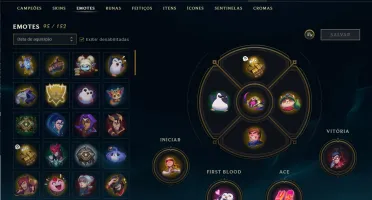 TODOS OS CAMPEÕES - LVL 338 - 191 SKINS -138 CROMAS
