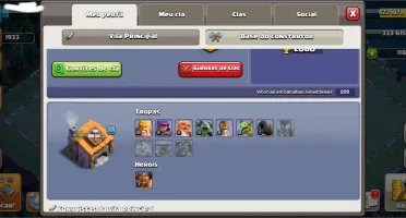 Conta Clash of clans
