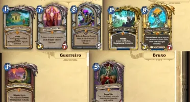 Conta Hearthstone 16 lendárias (2 dourados) e  39 épico