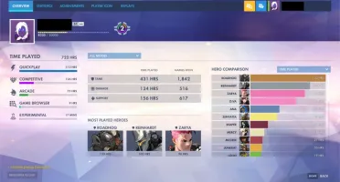 [PC] VENDO ACC OVERWATCH