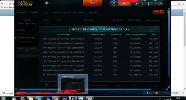 Conta Bronze 1 60 Skins Muitas Lendarias !