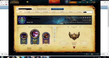 Conta Bronze 1 60 Skins Muitas Lendarias !