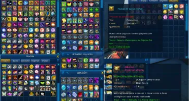 Conta Premium com Digimons de Alto Nível – LA Omegamon