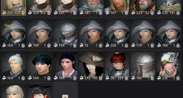 Conta Black Desert - Pot Infinita, Empregadas, Pets, Barraca