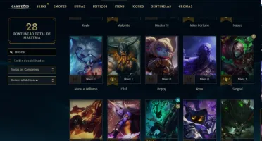 Conta LoL Platina IV Baratissima