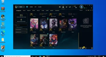 Conta LoL LV 35| Prata 2 S10|23 Champs 1Skin |Troco o E-mail