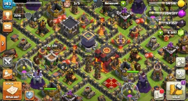 Clash of Clans CV10 - Quase FULL