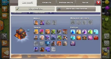 Clash of Clans CV10 - Quase FULL