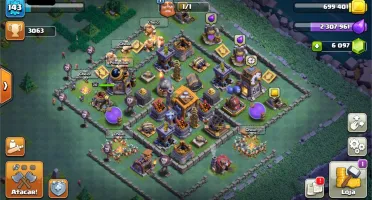 Clash of Clans CV10 - Quase FULL