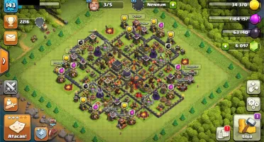 Clash of Clans CV10 - Quase FULL