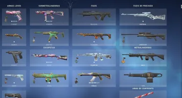CONTA VALORANT OURO COM ALGUMAS SKINS, FACAS E ITENS TWITCH