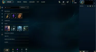 CONTA LOL PRATA 4 • PARA SMURFAR - LOW LEVEL!