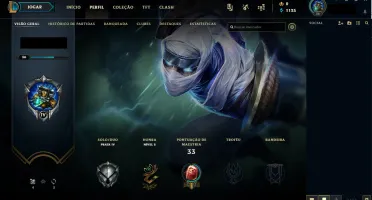 CONTA LOL PRATA 4 • PARA SMURFAR - LOW LEVEL!