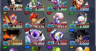 Conta de dragonball legends level 311