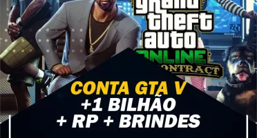 Conta GTA V para PC + 1 bilhão + Desbloqueios + Brindes