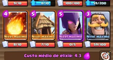 Conta Clash Royale nvl 12