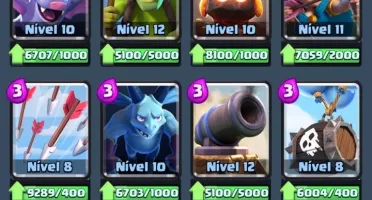 Conta Clash Royale nvl 12